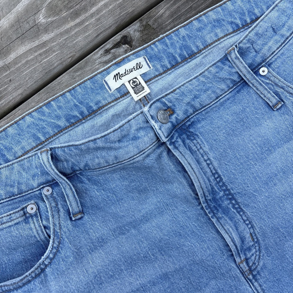 NEW Madewell The Perfect Vintage Jean 28W Women Plus Denim High waist Stretch - Picture 3 of 13
